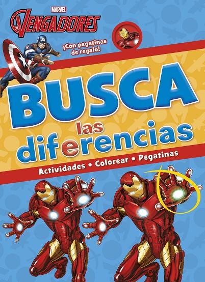 LOS VENGADORES. BUSCA LAS DIFERENCIAS | 9788416914036 | Galatea Llibres | Llibreria online de Reus, Tarragona | Comprar llibres en català i castellà online