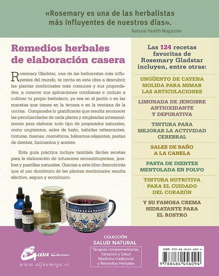 PLANTAS MEDICINALES | 9788484456094 | GLADSTAR, ROSEMARY | Galatea Llibres | Llibreria online de Reus, Tarragona | Comprar llibres en català i castellà online