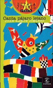 CANTA PAJARO LEJANO | 9788423988921 | JIMENEZ, JUAN RAMON | Galatea Llibres | Llibreria online de Reus, Tarragona | Comprar llibres en català i castellà online