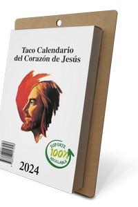 CALENDARIO TACO 2024 SAGRADO CORAZON JESUS PARED | 9788427147058 | Galatea Llibres | Llibreria online de Reus, Tarragona | Comprar llibres en català i castellà online