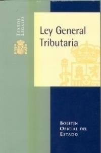 LEY GENERAL TRIBUTARIA | 9788434012363 | AAVV | Galatea Llibres | Llibreria online de Reus, Tarragona | Comprar llibres en català i castellà online