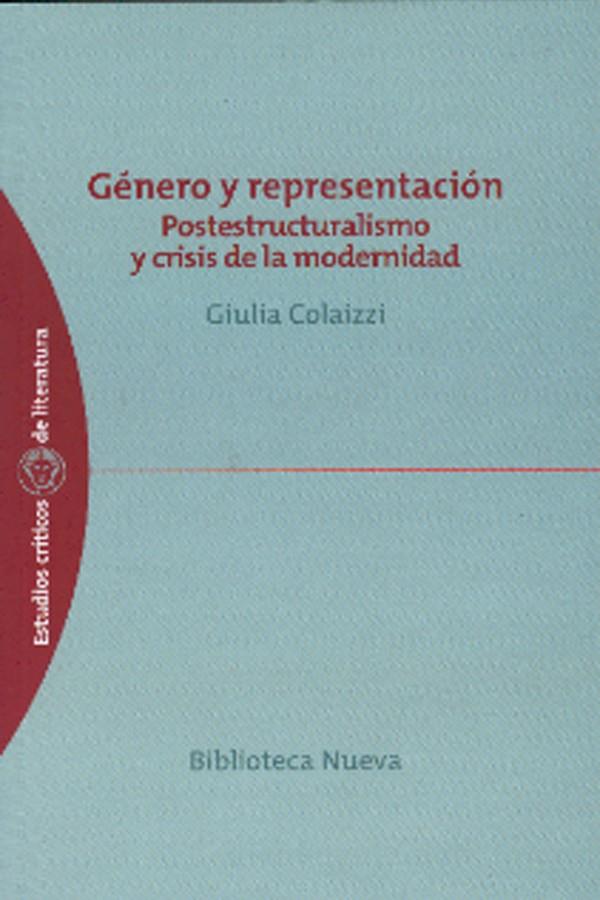 GENERO Y REPRESENTACION | 9788497425735 | COLAIZZI, GIULIA | Galatea Llibres | Llibreria online de Reus, Tarragona | Comprar llibres en català i castellà online