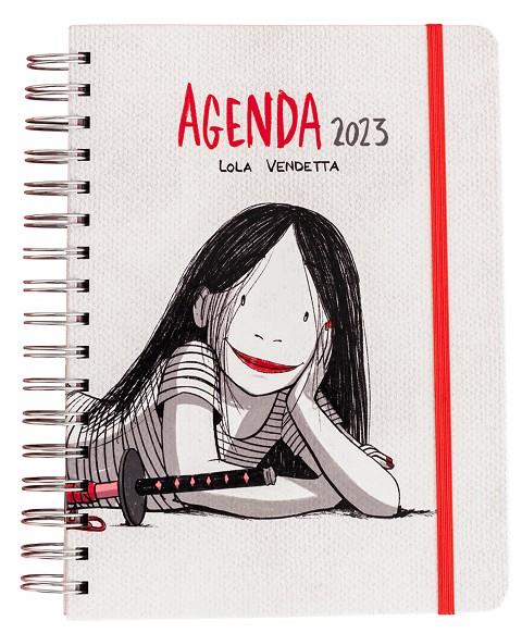 AGENDA ANUAL SEMANA VISTA 2023 LOLA VENDETTA | 9788418195648 | RIBA ROSSY, RAQUEL | Galatea Llibres | Llibreria online de Reus, Tarragona | Comprar llibres en català i castellà online