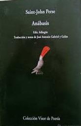 ANABASIS | 9788475221649 | PERSE, SAINT JOHN | Galatea Llibres | Llibreria online de Reus, Tarragona | Comprar llibres en català i castellà online