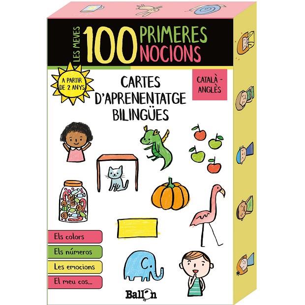 LES MEVES 100 PRIMERES NOCIONS CARTES D'APRENENTATGE BILINGUES | 9789403220352 | BALLON | Galatea Llibres | Llibreria online de Reus, Tarragona | Comprar llibres en català i castellà online