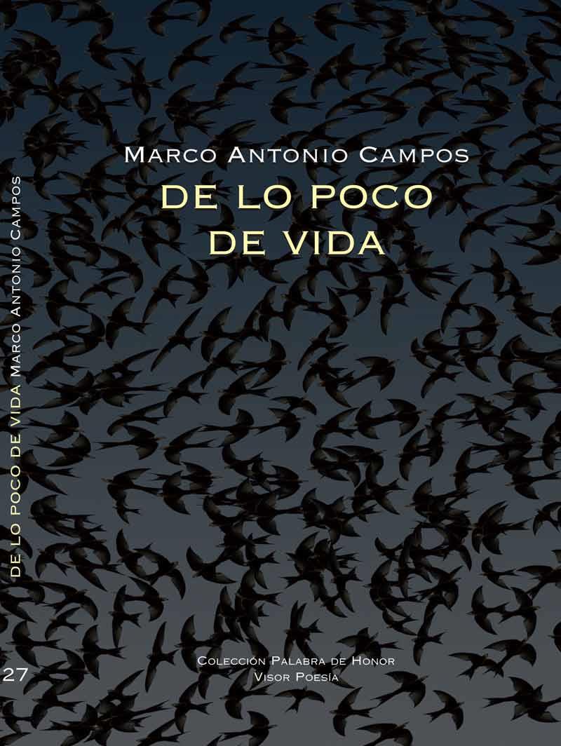 DE LO POCO DE VIDA | 9788498952278 | CAMPOS, MARCO ANTONIO | Galatea Llibres | Llibreria online de Reus, Tarragona | Comprar llibres en català i castellà online