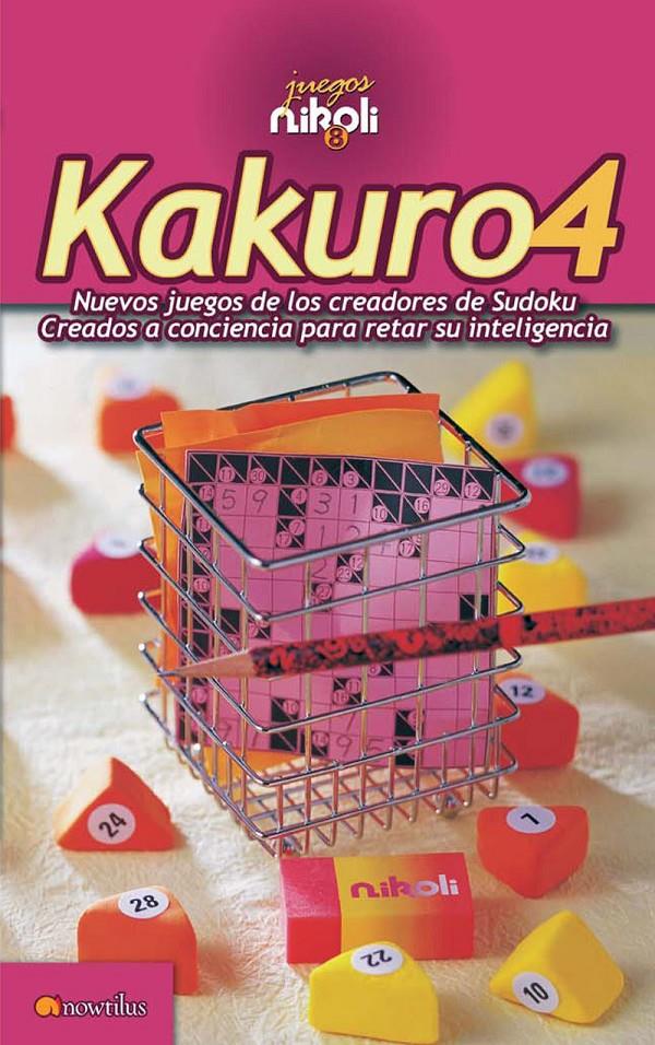 KAKURO 4 | 9788497635318 | NIKOLI | Galatea Llibres | Llibreria online de Reus, Tarragona | Comprar llibres en català i castellà online