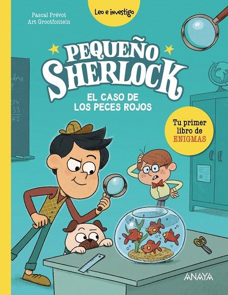 PEQUEÑO SHERLOCK: EL CASO DE LOS PECES ROJOS | 9788414335185 | PRÉVOT, PASCAL | Galatea Llibres | Llibreria online de Reus, Tarragona | Comprar llibres en català i castellà online