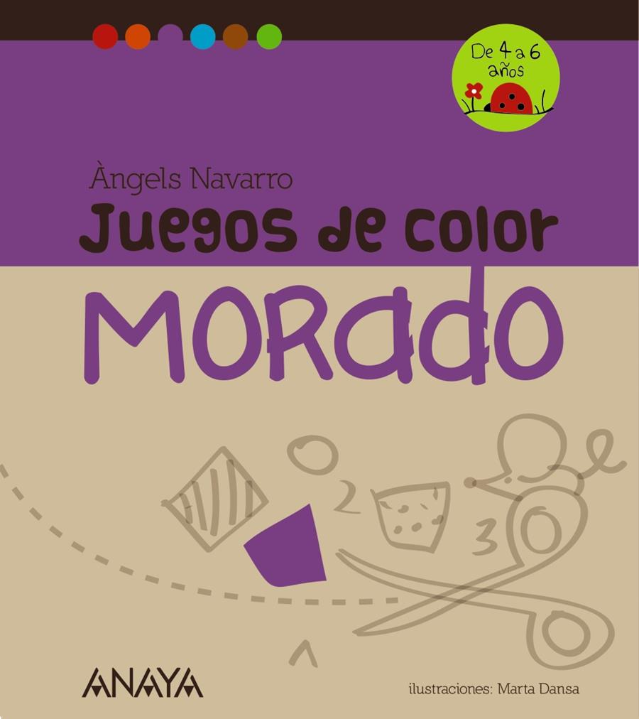 JUEGOS DE COLOR MORADO | 9788467840247 | NAVARRO, ÀNGELS | Galatea Llibres | Llibreria online de Reus, Tarragona | Comprar llibres en català i castellà online