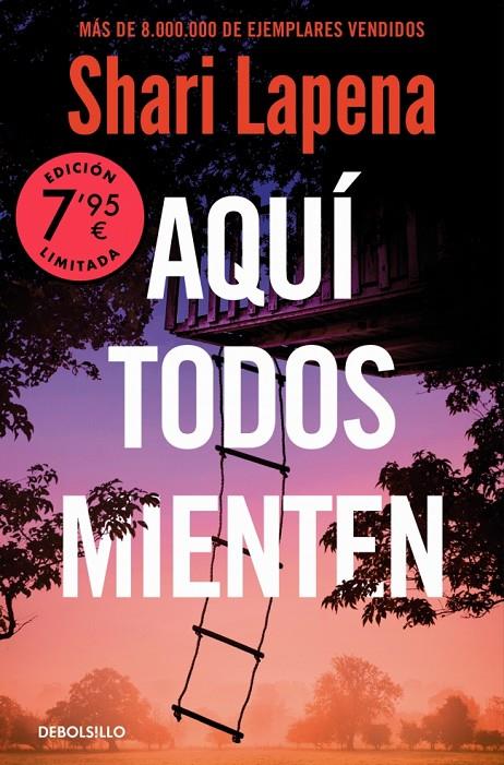 AQUÍ TODOS MIENTEN | 9788466380232 | LAPENA, SHARI | Galatea Llibres | Librería online de Reus, Tarragona | Comprar libros en catalán y castellano online