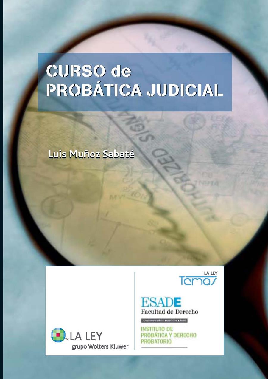 CURSO DE PROBATICA JUDICIAL | 9788481263039 | MUÑOZ SABATE, LLUIS | Galatea Llibres | Llibreria online de Reus, Tarragona | Comprar llibres en català i castellà online