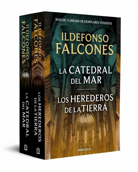 PACK LA CATEDRAL DEL MAR | LOS HEREDEROS DE LA TIERRA | 9788466381963 | FALCONES, ILDEFONSO | Galatea Llibres | Llibreria online de Reus, Tarragona | Comprar llibres en català i castellà online