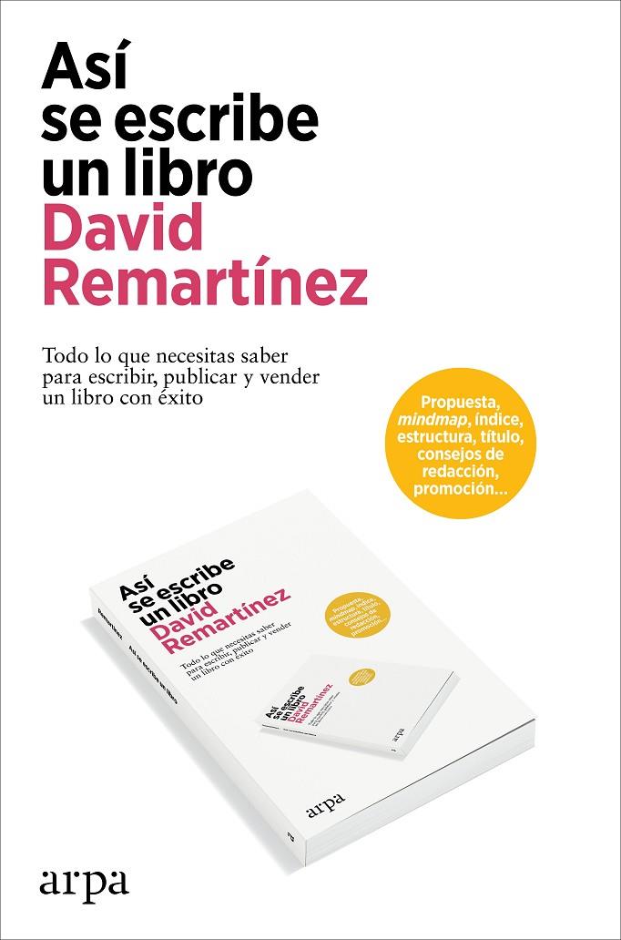 ASÍ SE ESCRIBE UN LIBRO | 9788419558954 | REMARTÍNEZ, DAVID | Galatea Llibres | Librería online de Reus, Tarragona | Comprar libros en catalán y castellano online