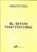 ESTADO CONSTITUCIONAL , EL | 9788498498073 | NAVAS, ANTONIA | Galatea Llibres | Librería online de Reus, Tarragona | Comprar libros en catalán y castellano online