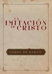 LA IMITACIÓN DE CRISTO | 9788425437182 | KEMPIS, TOMAS DE | Galatea Llibres | Llibreria online de Reus, Tarragona | Comprar llibres en català i castellà online