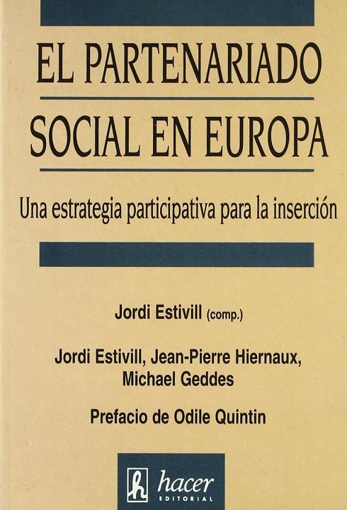 PARTENARIADO SOCIAL EN EUROPA, EL | 9788488711250 | ESTIVILL, JORDI | Galatea Llibres | Librería online de Reus, Tarragona | Comprar libros en catalán y castellano online