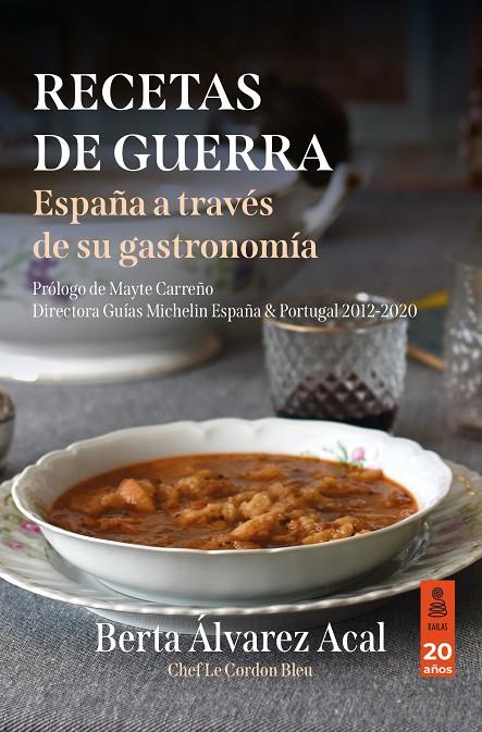 RECETAS DE GUERRA | 9788418345845 | ÁLVAREZ ACAL, BERTA | Galatea Llibres | Llibreria online de Reus, Tarragona | Comprar llibres en català i castellà online