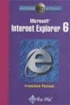 INTERNET EXPLORER 6 | 9788478974979 | PASCUAL,FRANCISCO | Galatea Llibres | Llibreria online de Reus, Tarragona | Comprar llibres en català i castellà online