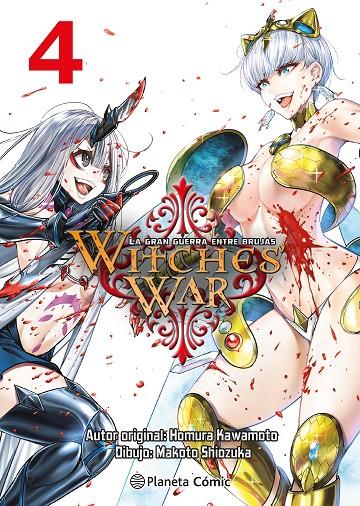 WITCHES WAR: LA GRAN GUERRA ENTRE BRUJAS 4 | 9788411612586 | KAWAMOTO, HOMURA/SHIOZUKA, MAKOTO | Galatea Llibres | Llibreria online de Reus, Tarragona | Comprar llibres en català i castellà online