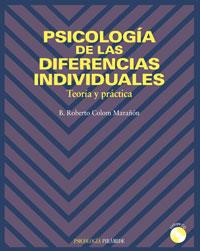 PSICOLOGIA DE LAS DIFERECIAS INDIVIDUALES.TEORIA Y PRACTICA | 9788436812190 | COLOM MARAÑON | Galatea Llibres | Llibreria online de Reus, Tarragona | Comprar llibres en català i castellà online