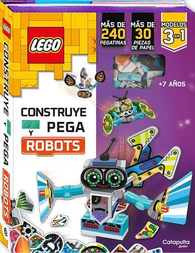 LEGO. CONSTRUYE Y PEGA ROBOTS | 9788419987129 | AMEET STUDIO | Galatea Llibres | Llibreria online de Reus, Tarragona | Comprar llibres en català i castellà online