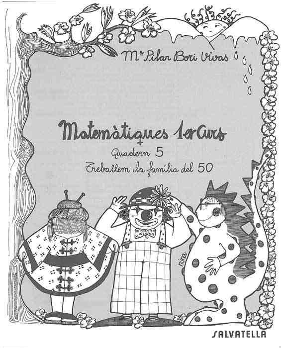 MATEMATIQUES, N.5 (1ER CURS )TREBALLEM EL 50 | 9788472105959 | BORI VIVAS, PILAR | Galatea Llibres | Librería online de Reus, Tarragona | Comprar libros en catalán y castellano online