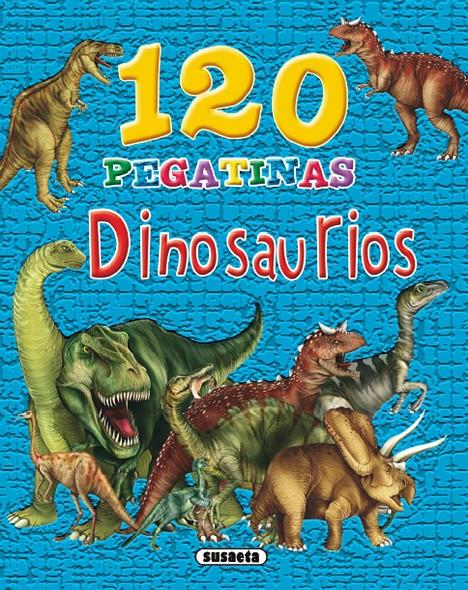 120 PEGATINAS DINOSAURIOS AZUL | 9788467727883 | SUSAETA, EQUIPO | Galatea Llibres | Llibreria online de Reus, Tarragona | Comprar llibres en català i castellà online