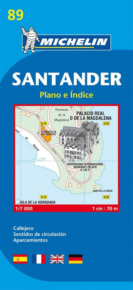 SANTANDER MAPA 1:7 000 | 9782067128019 | VARIOS AUTORES | Galatea Llibres | Llibreria online de Reus, Tarragona | Comprar llibres en català i castellà online