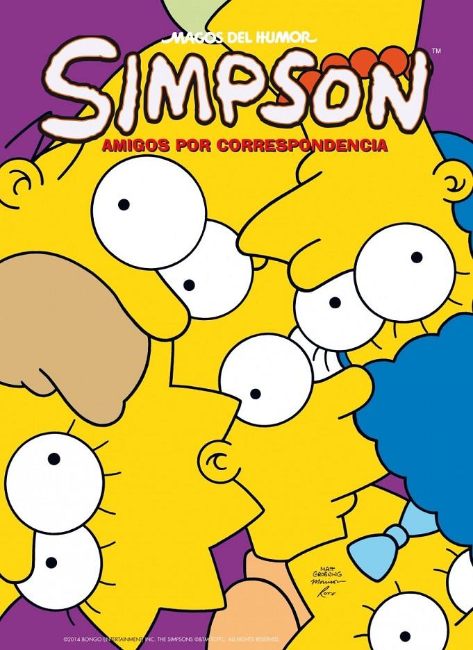 LOS SIMPSON. AMIGOS POR CORRESPONDENCIA | 9788466656160 | Galatea Llibres | Llibreria online de Reus, Tarragona | Comprar llibres en català i castellà online