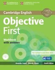 OBJECTIVE FIRST WORKBOOK WITH ANSWERS AUDIO CD 4TH ED. | 9781107628458 | CAPEL, ANNETTE/SHARP, WENDY | Galatea Llibres | Llibreria online de Reus, Tarragona | Comprar llibres en català i castellà online