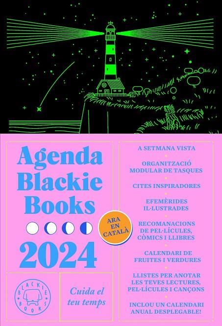 AGENDA BLACKIE BOOKS 2024 -CAT- | 9788419654366 | Galatea Llibres | Llibreria online de Reus, Tarragona | Comprar llibres en català i castellà online