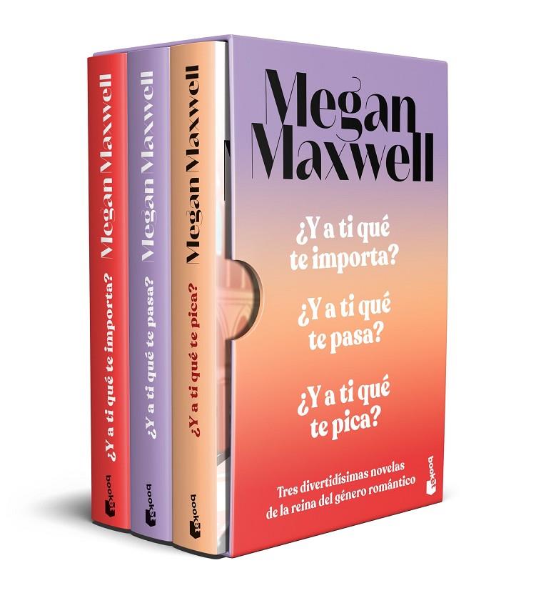 ESTUCHE ¿A TI QUÉ TE PICA? + ¿A TI QUÉ TE PASA? + ¿A TI QUÉ TE IMPORTA? | 9788408295839 | MAXWELL, MEGAN | Galatea Llibres | Llibreria online de Reus, Tarragona | Comprar llibres en català i castellà online