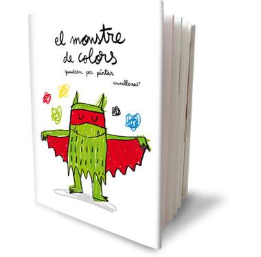 EL MONSTRE DE COLORS - QUADERN PER PINTAR  | 9788493987770 | LLENAS, ANNA | Galatea Llibres | Llibreria online de Reus, Tarragona | Comprar llibres en català i castellà online