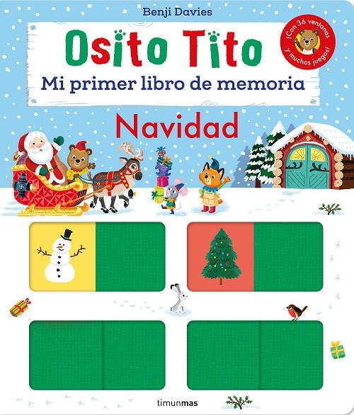 OSITO TITO. MI PRIMER LIBRO DE MEMORIA. NAVIDAD | 9788408287506 | DAVIES, BENJI | Galatea Llibres | Llibreria online de Reus, Tarragona | Comprar llibres en català i castellà online