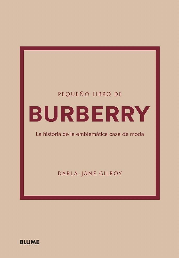 PEQUEÑO LIBRO DE BURBERRY | 9788410048492 | GILROY, DARLA-JANE | Galatea Llibres | Llibreria online de Reus, Tarragona | Comprar llibres en català i castellà online