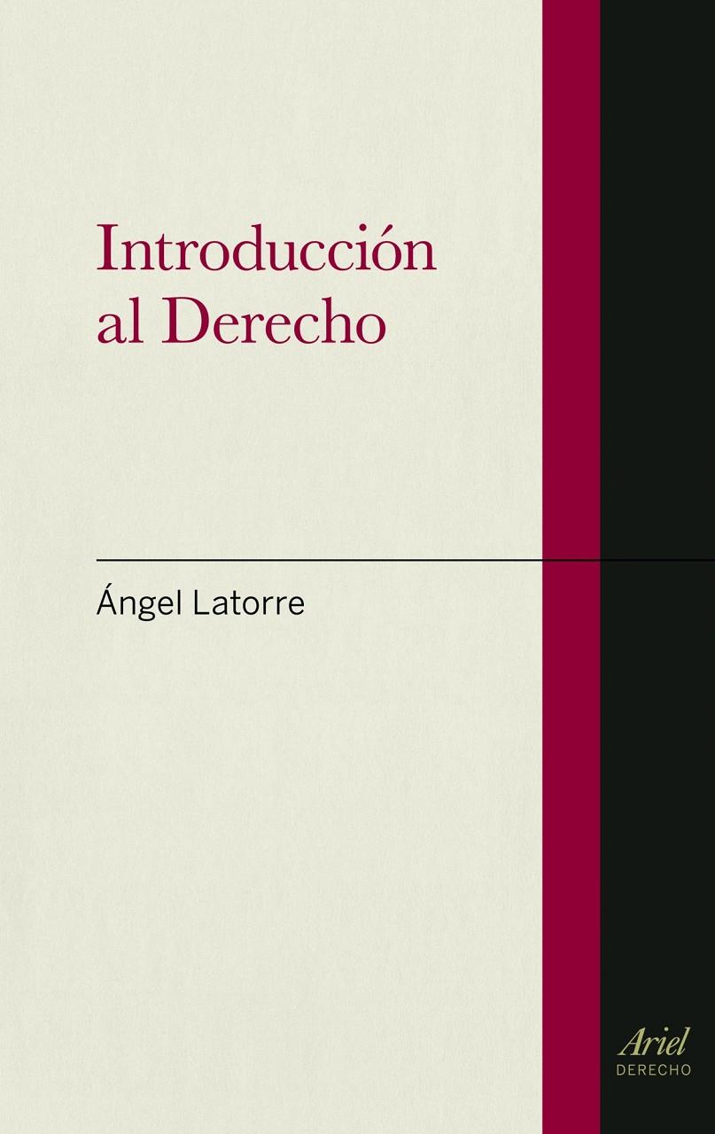 INTRODUCCIÓN AL DERECHO | 9788434470637 | LATORRE, ANGEL | Galatea Llibres | Llibreria online de Reus, Tarragona | Comprar llibres en català i castellà online