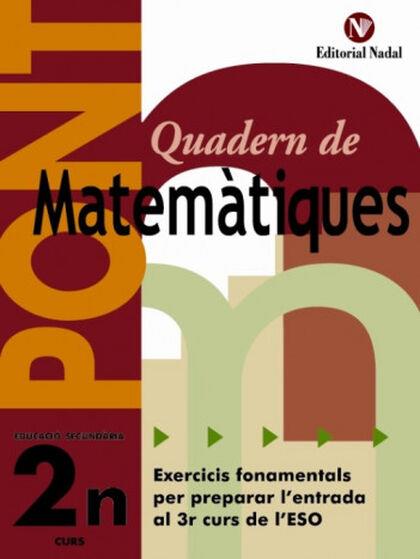 PONT 2 ESO MATEMATIQUES | 9788478875016 | Galatea Llibres | Llibreria online de Reus, Tarragona | Comprar llibres en català i castellà online