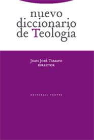 NUEVO DICCIONARIO DE TEOLOGIA | 9788481647785 | TAMAYO-ACOSTA, JUAN JOSE ,   DIR. | Galatea Llibres | Librería online de Reus, Tarragona | Comprar libros en catalán y castellano online