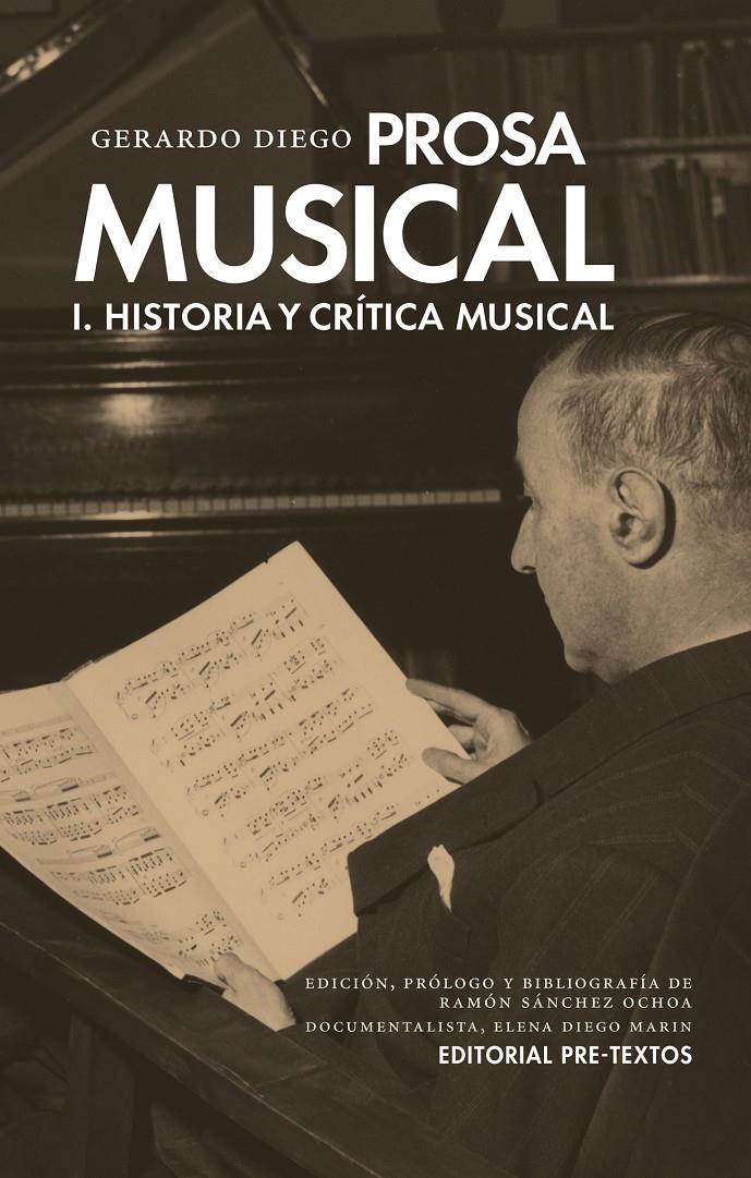 PROSA MUSICAL 1: HISTORIA Y CRÍTICA MUSICAL | 9788415894773 | DIEGO, GERARDO | Galatea Llibres | Librería online de Reus, Tarragona | Comprar libros en catalán y castellano online