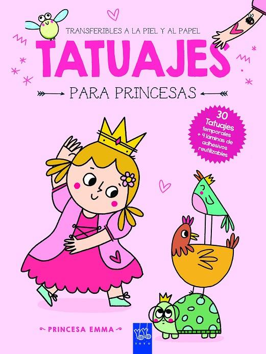 PRINCESA EMMA TATUAJES | 9788408281030 | Galatea Llibres | Llibreria online de Reus, Tarragona | Comprar llibres en català i castellà online