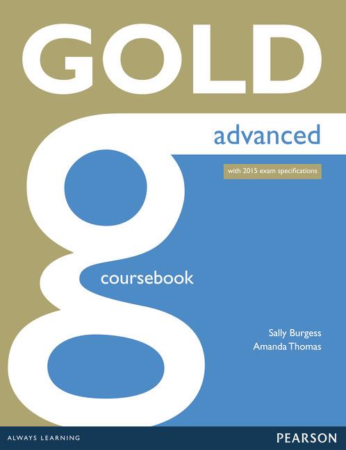 GOLD ADVANCED COURSEBOOK | 9781447907046 | Galatea Llibres | Llibreria online de Reus, Tarragona | Comprar llibres en català i castellà online