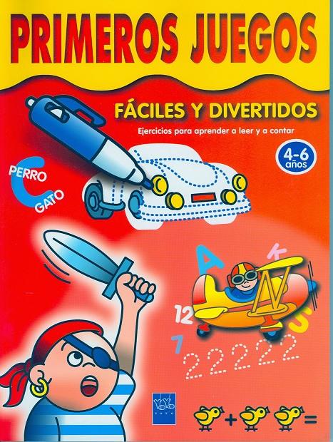 PRIMEROS JUEGOS FACILES 4-6 AÑOS | 9788448007492 | YOYO | Galatea Llibres | Llibreria online de Reus, Tarragona | Comprar llibres en català i castellà online