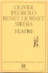 TEATRE (OLIVER, PEDROLO, BENET I JORNET, SIRERA) | 9788429738377 | OLIVER; PEDROLO; BENET I JORNET; SIRERA | Galatea Llibres | Librería online de Reus, Tarragona | Comprar libros en catalán y castellano online