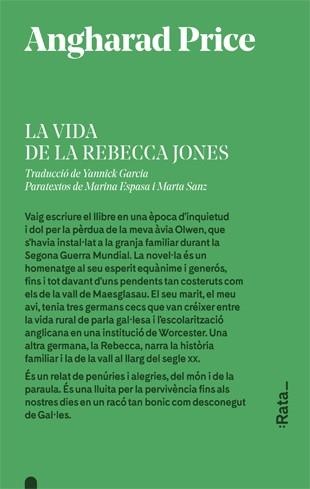 LA VIDA DE LA REBECCA JONES | 9788416738434 | PRICE, ANGHARAD | Galatea Llibres | Librería online de Reus, Tarragona | Comprar libros en catalán y castellano online