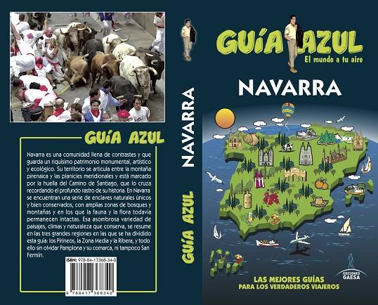 NAVARRA GUIA AZUL 2018 | 9788417368340 | MONREAL IGLESIA, MANUEL | Galatea Llibres | Llibreria online de Reus, Tarragona | Comprar llibres en català i castellà online