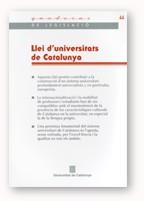 LLEI D'UNIVERSITATS DE CATALUNYA | 9788439360704 | AAVV | Galatea Llibres | Llibreria online de Reus, Tarragona | Comprar llibres en català i castellà online