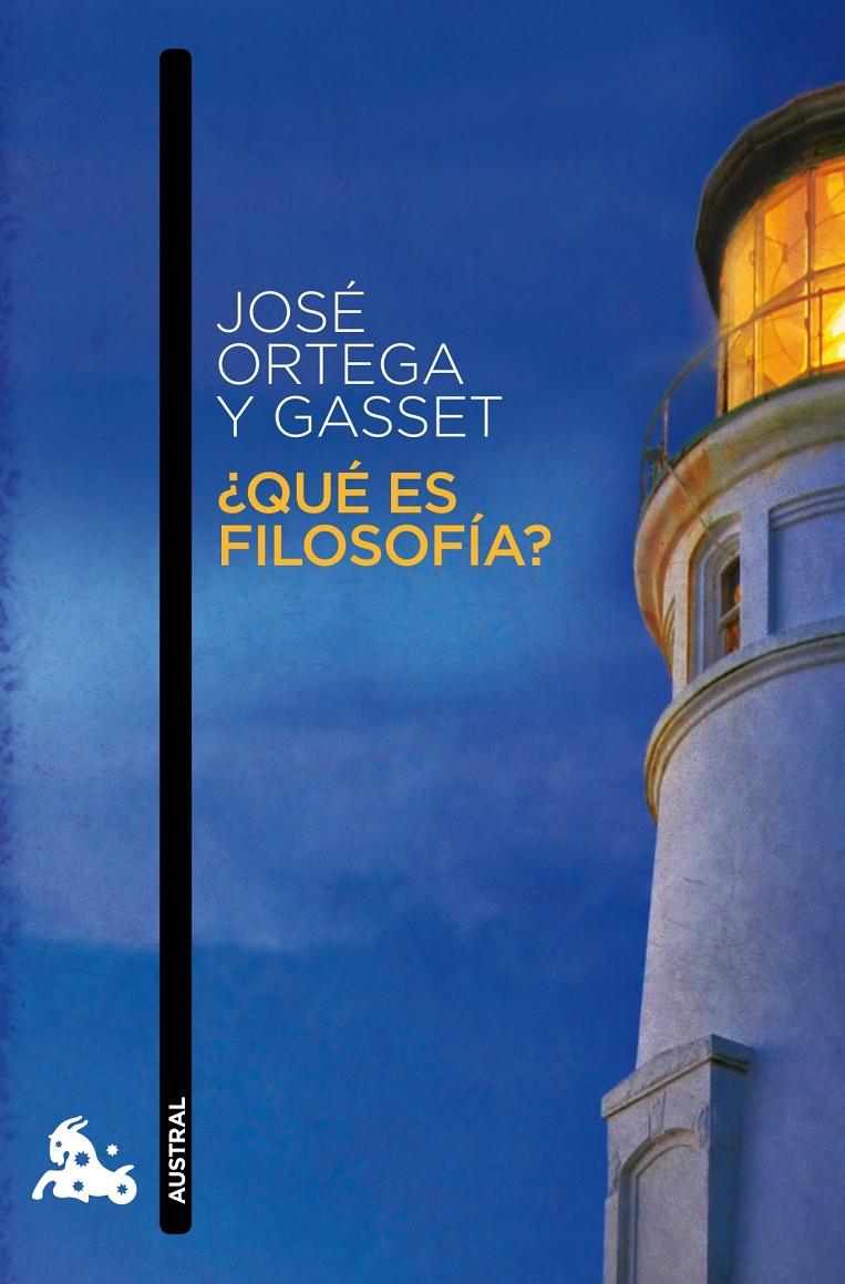 QUE ES FILOSOFIA? | 9788467006889 | ORTEGA Y GASSET, JOSE | Galatea Llibres | Llibreria online de Reus, Tarragona | Comprar llibres en català i castellà online