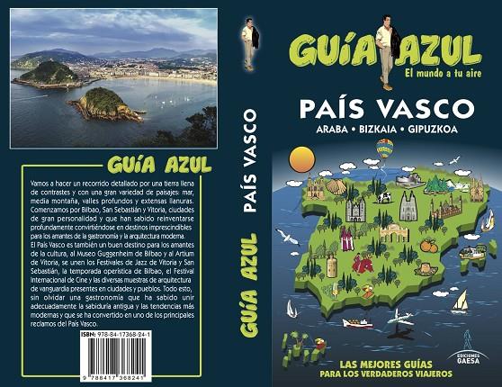 PAÍS VASCO GUIA AZUL 2018 | 9788417368241 | MONREAL, MANUEL | Galatea Llibres | Llibreria online de Reus, Tarragona | Comprar llibres en català i castellà online