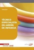 TÉCNICO ESPECIALISTA EN JARDÍN DE INFANCIA TEMARIO | 9788499243474 | VV.AA. | Galatea Llibres | Librería online de Reus, Tarragona | Comprar libros en catalán y castellano online