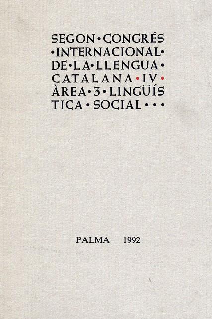 SEGON CONGRES INTERNACIONAL DE LA LLENGUA CATALANA | 9788476321522 | Galatea Llibres | Llibreria online de Reus, Tarragona | Comprar llibres en català i castellà online